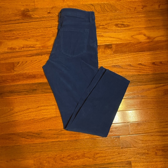 Ann Taylor Loft Blue Skinny Cords Size 8 - Picture 3 of 3